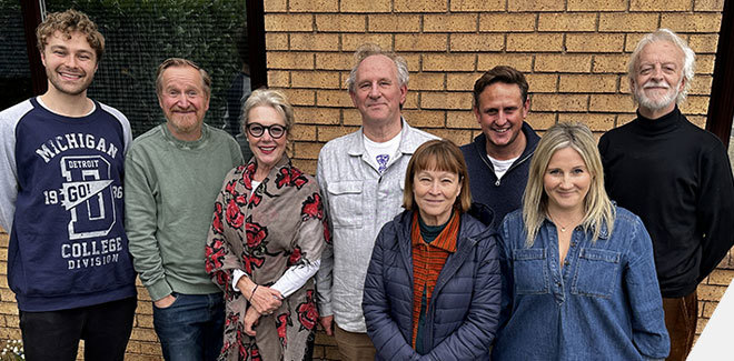 The cast of Doctor Who: Helter Skelter