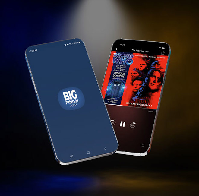 The Big Finish audiobook player