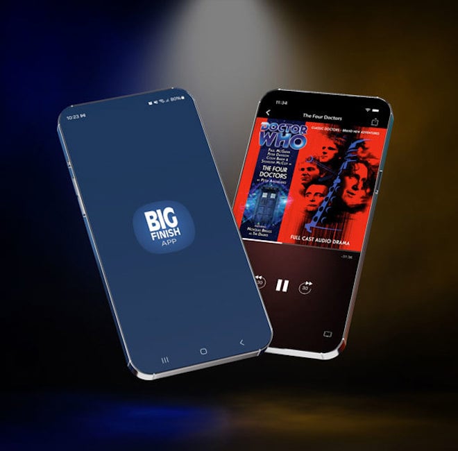 The Big Finish audiobook player