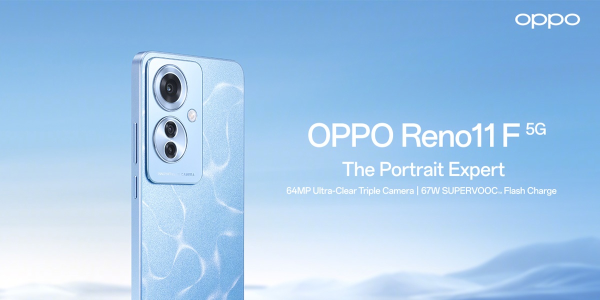 OPPO Reno11 F 5G - Ocean Blue