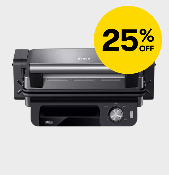 $149 SAVE $50 Braun MultiGrill 5 Electric Grill BBQ Sandwich Press