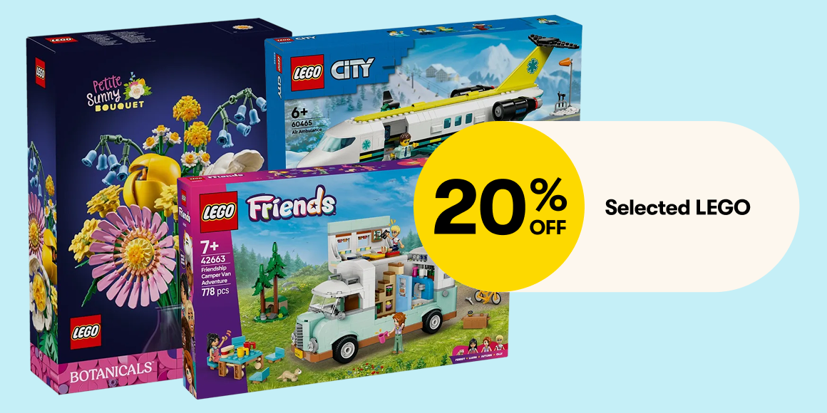 20% Off Selected LEGO