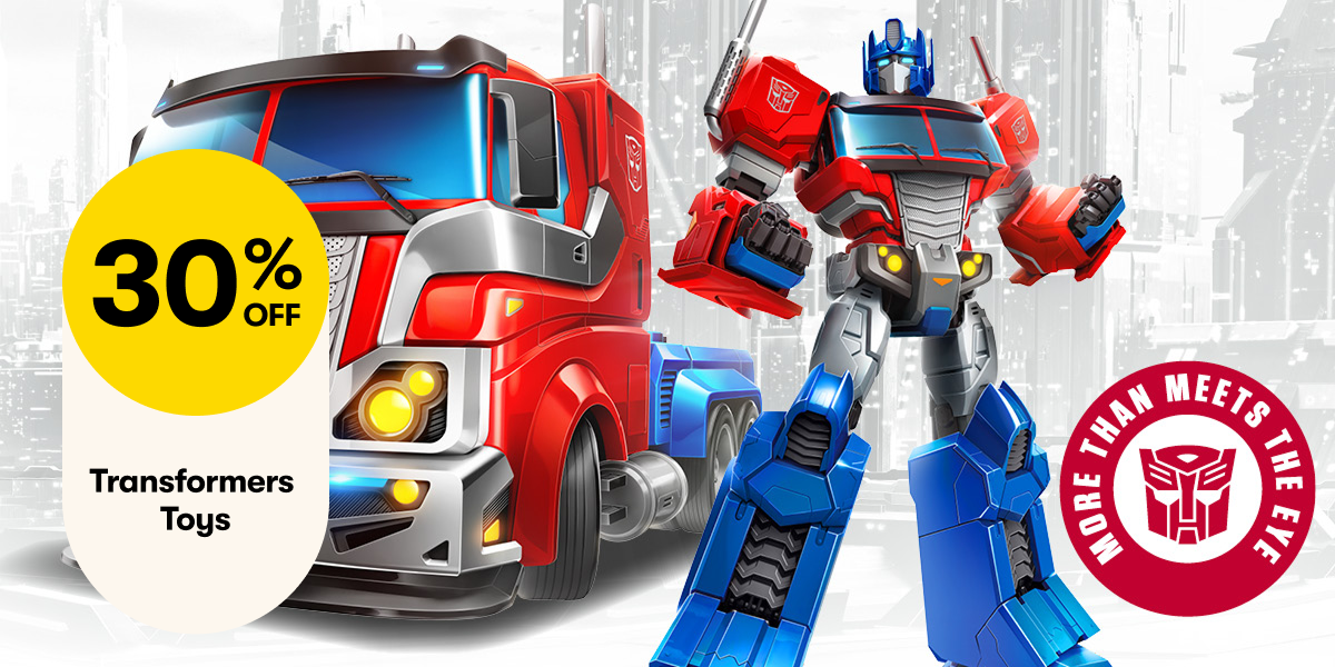 30% Off Transformers Toys