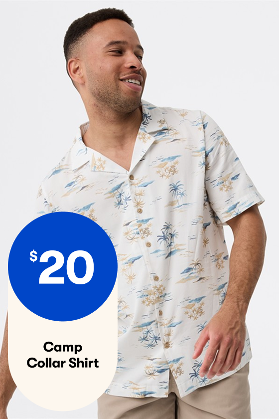 $20 | Camp Collar Shirt