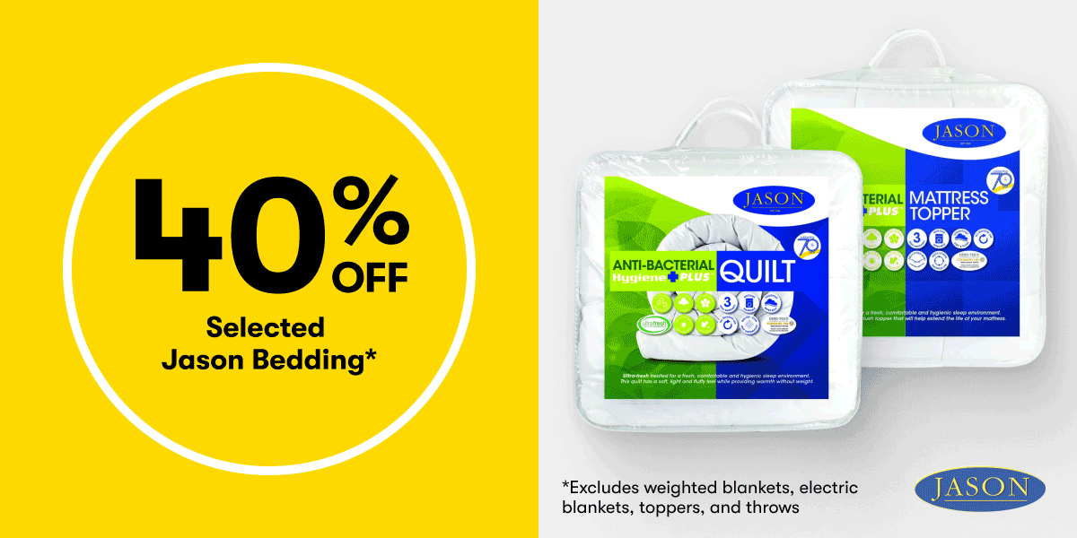 40% OFF Jason Bedding | 30% OFF Protect-A-Bed
