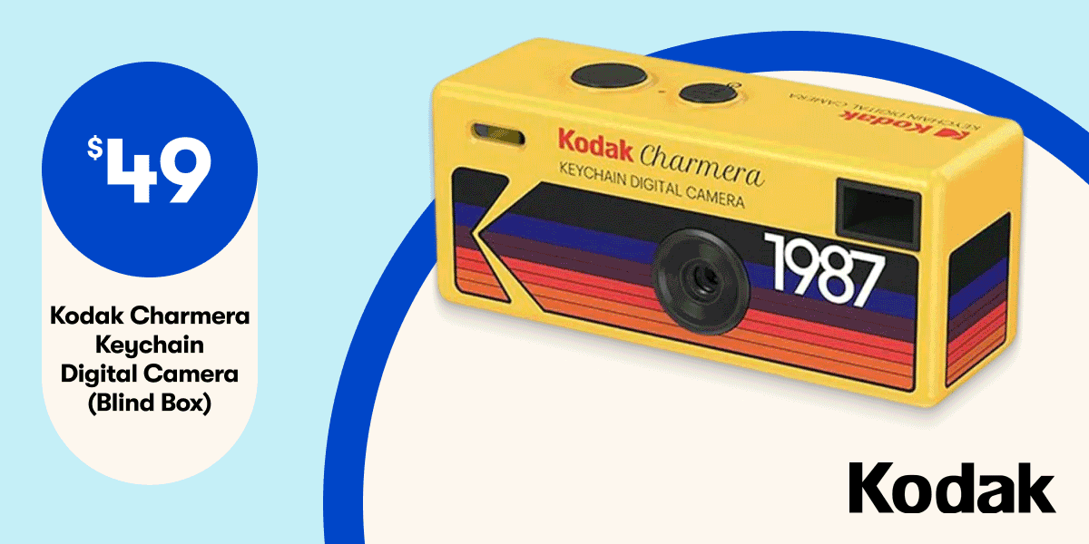 $49ea | Kodak Charmera Keychain Digital Camera (Blind Box)