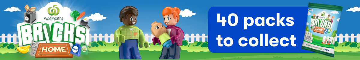 Woolworths Bricks Home - 40 packs to collect