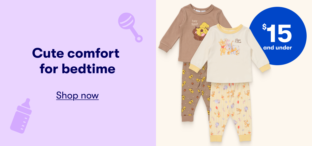 $15 & Under Baby Pyjamas