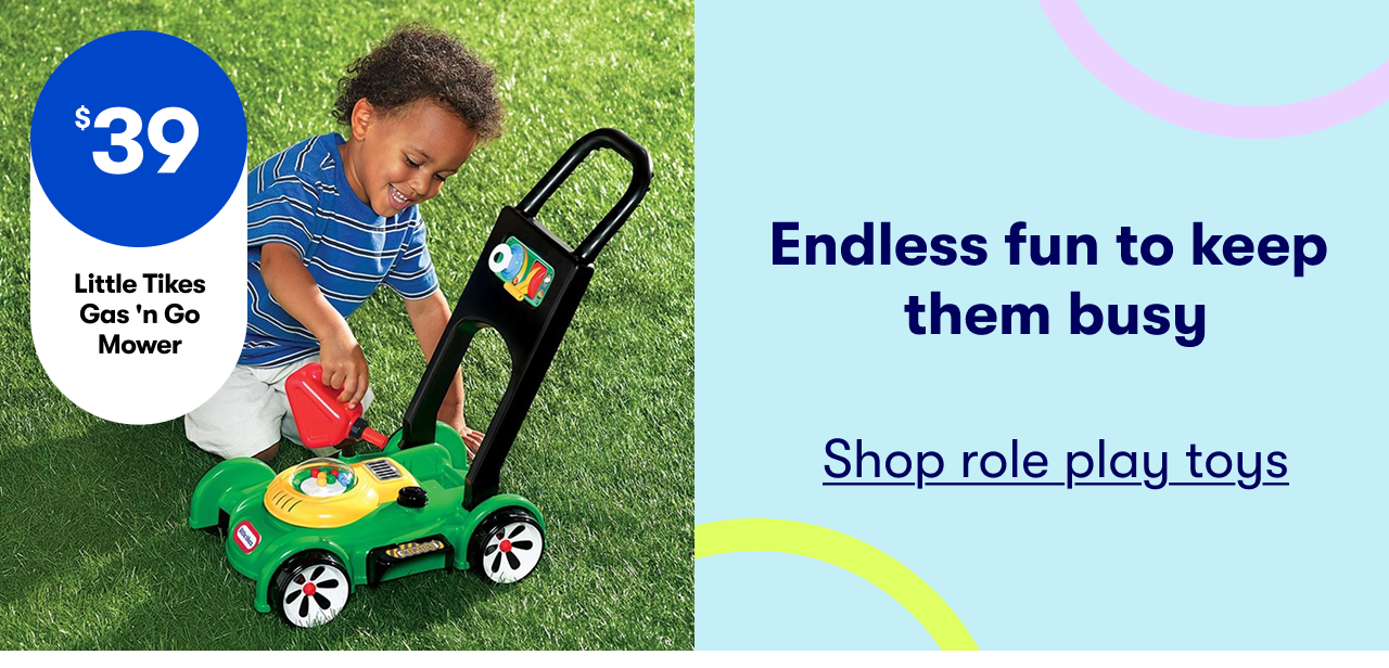 Shop role play toys | $39 Little Tikes Gas n' Go Mower