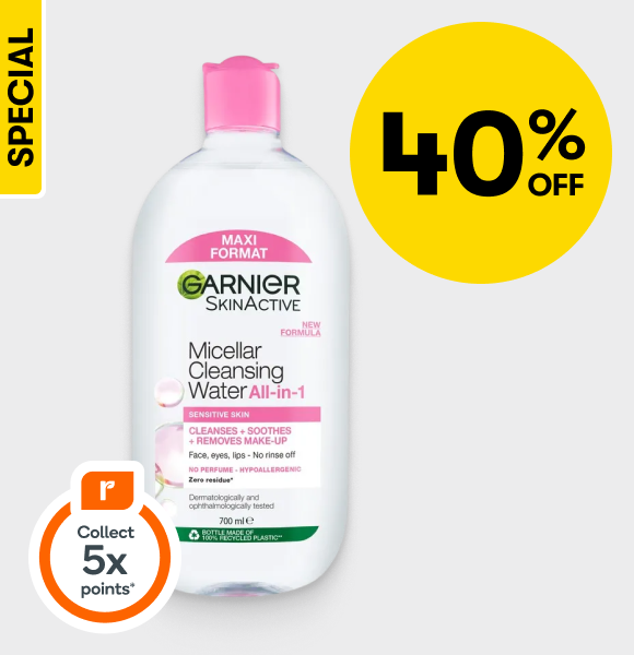 40% off Selected Garnier