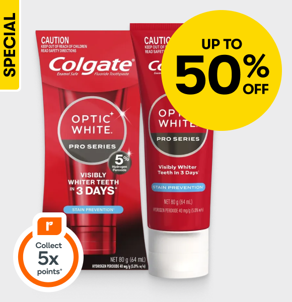 Up to 50% off Selected Colgate Oral Care
