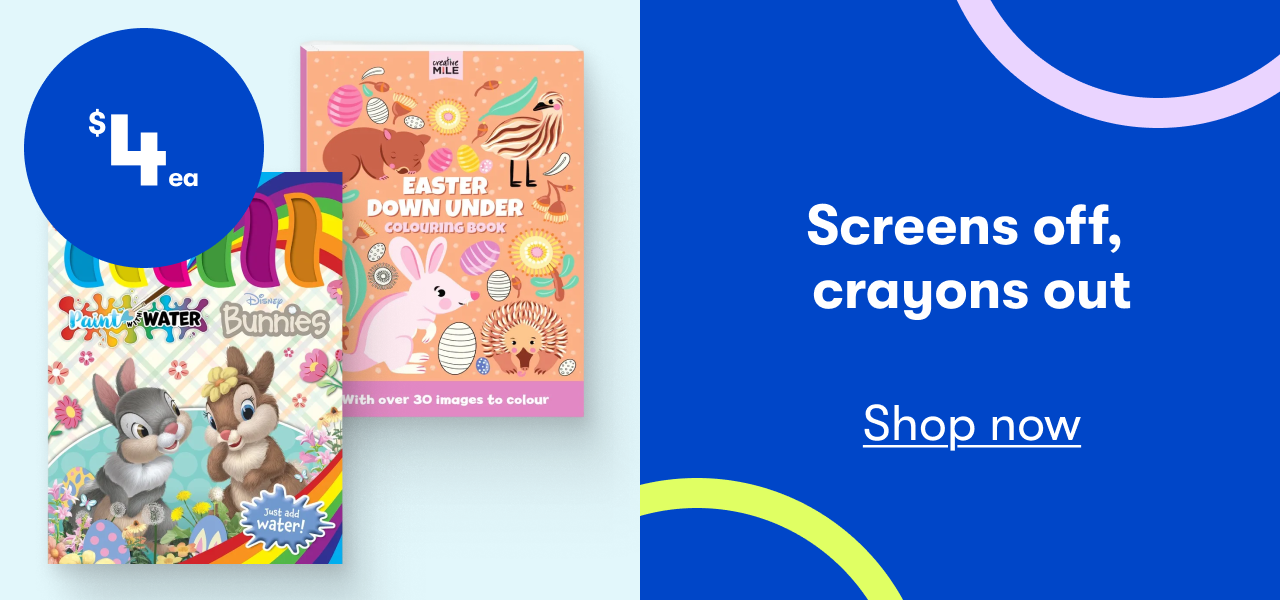 $4 Colouring books