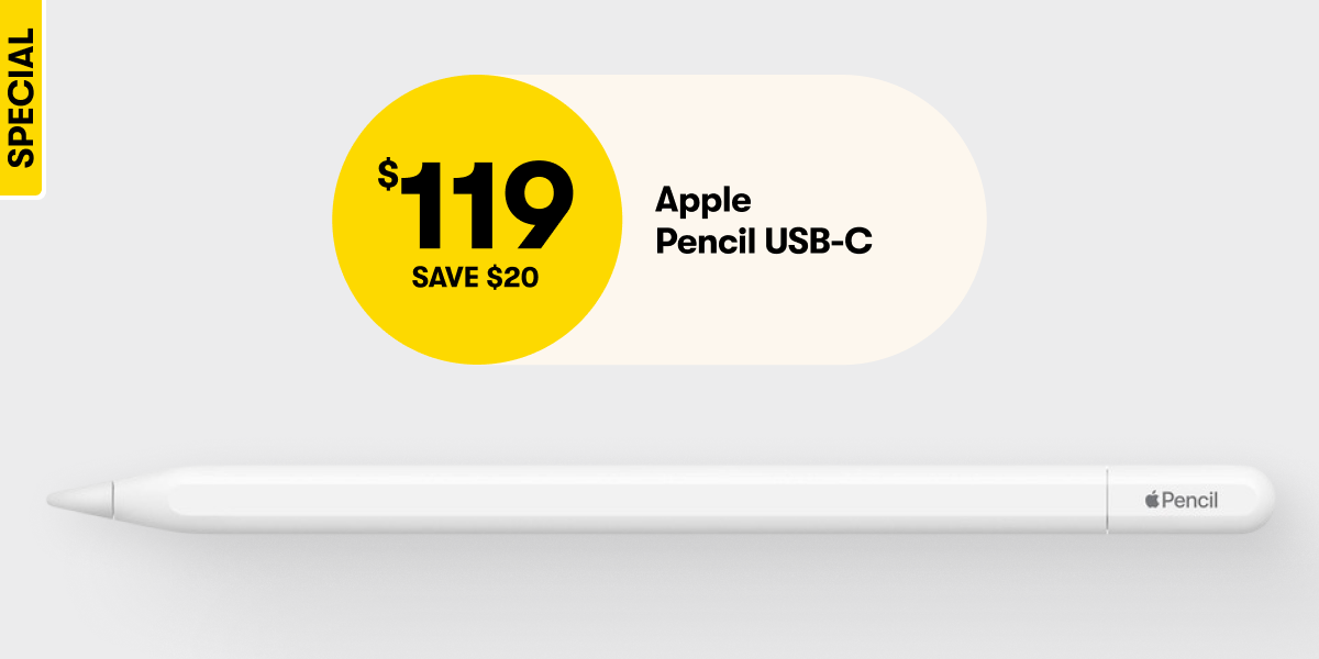 $119 SAVE $20 | Apple Pencil USB-C