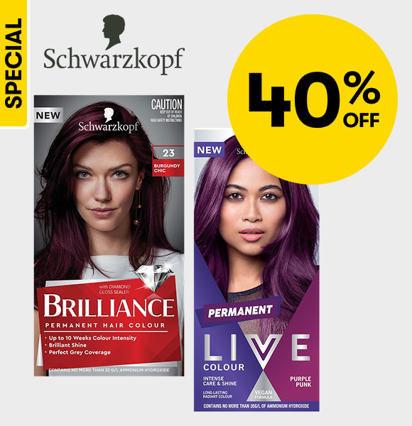 40% OFF Schwarzkopf Brilliance Hair Colour