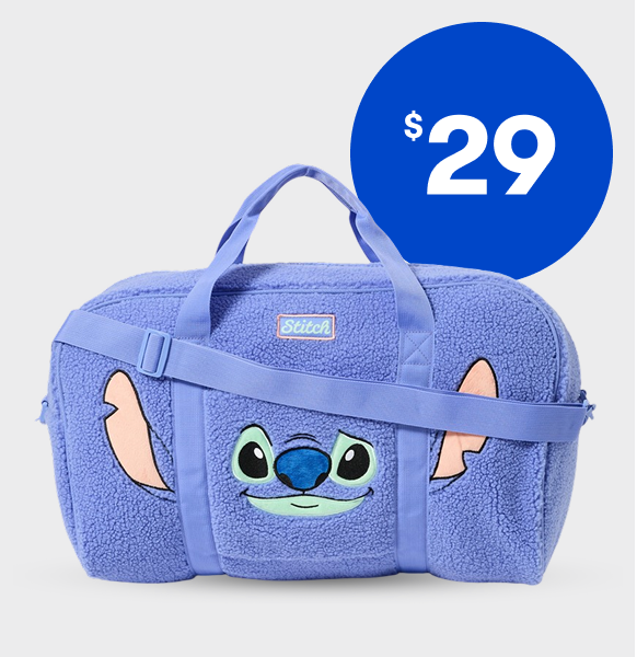  Lilo and Stitch Fleece Duffle Bag