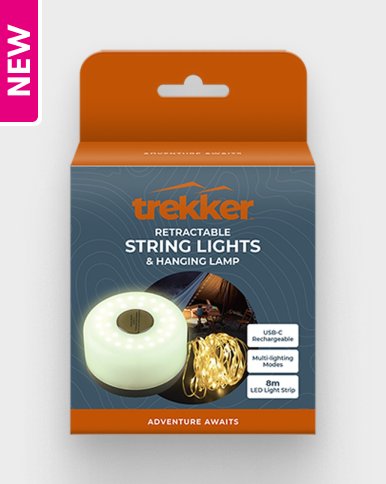 Trekker 8M Retractable String Lights