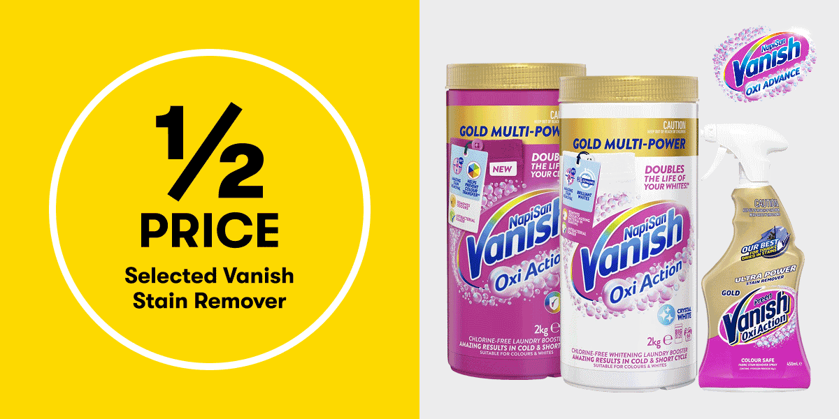 1/2 Price Cleaning Essentials