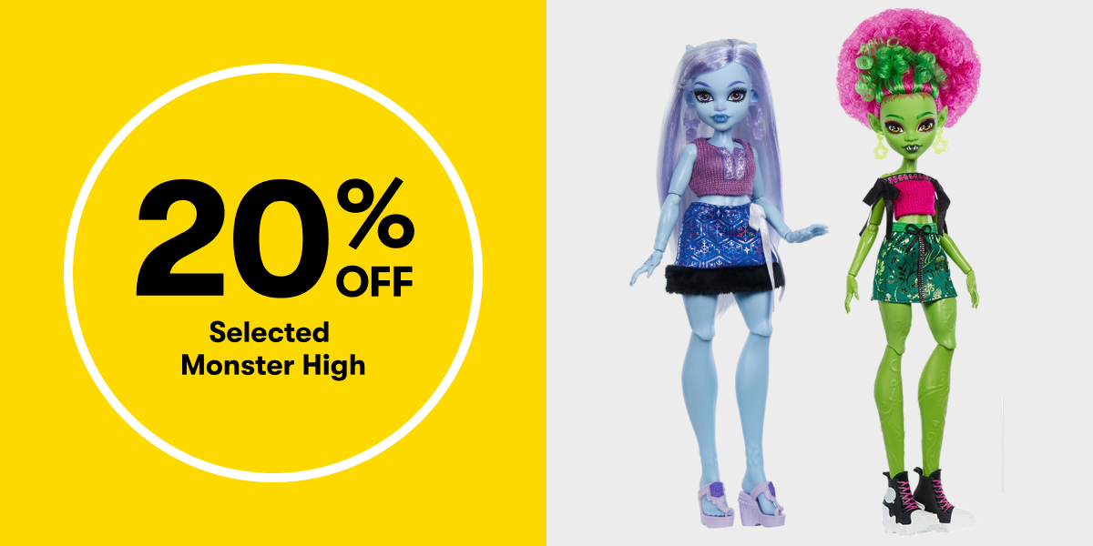 20% OFF Monster High