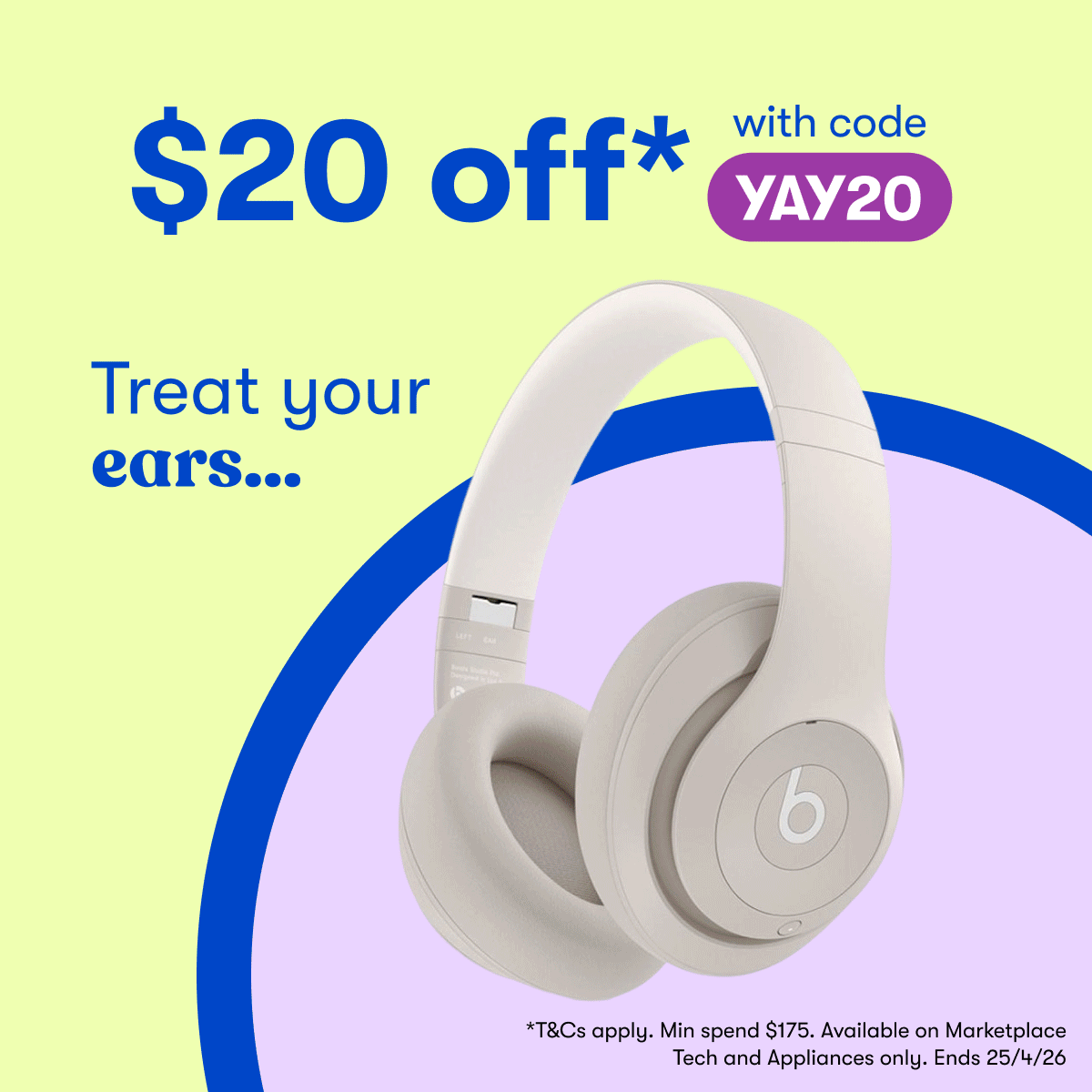 $20 off* with code YAY20 | *Min spend $175. Available online only, exclusions apply. Offer ends 25/4/26. T&Cs apply.