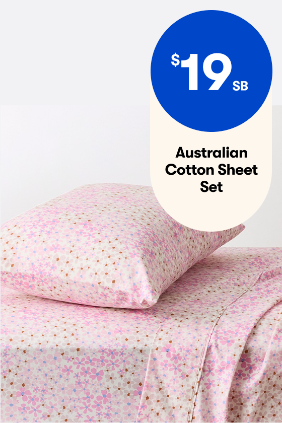 $19SB Australian Cotton Sheet
