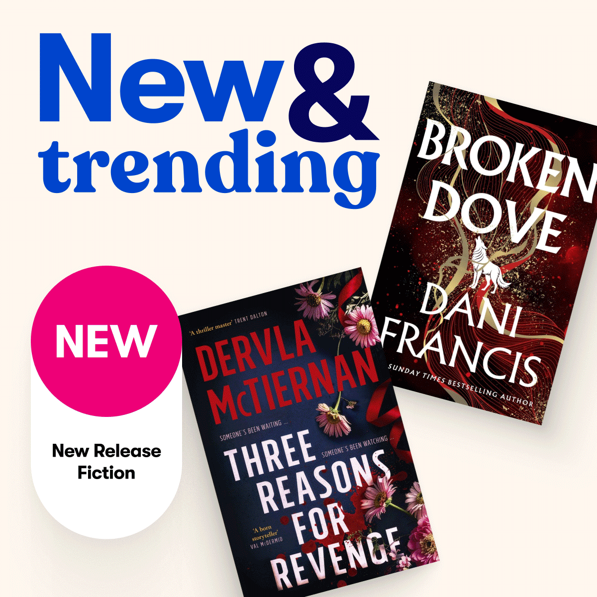 New & trending | NEW New Release Fiction | $39ea LEGO Editions Football  Mbappe or Messi | $20 Men's Heavyweight Crew Jumper | From $5ea Perfect Pet Toys