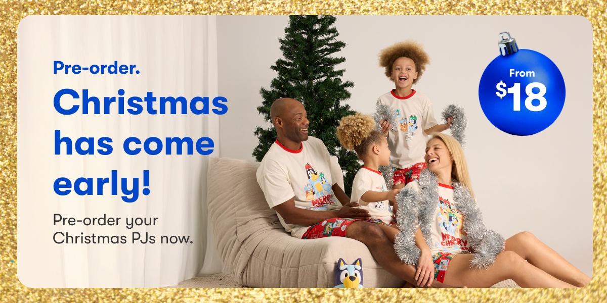 Pre Order From $18 Christmas Family Pyjamas