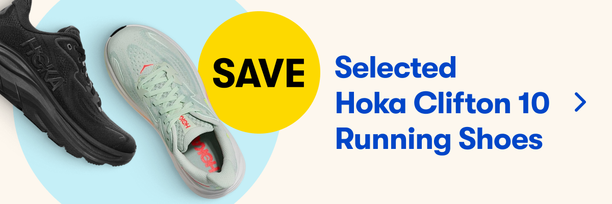 SAVE on selected Hoka Clifton 10 Running Shoes