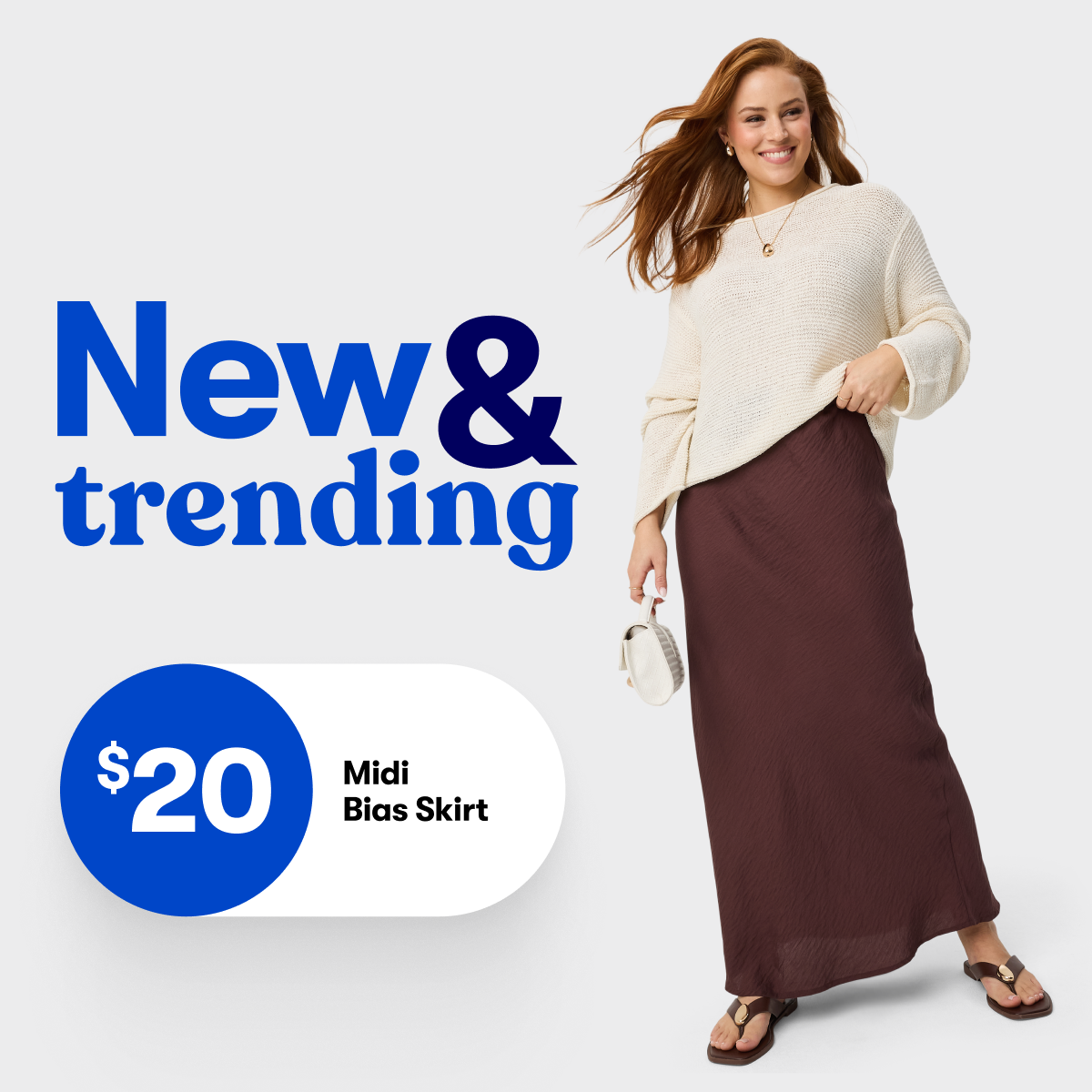 New & Trending $20 Midi Bias Skirt 