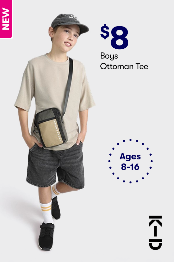 $8 Boys Ottoman Tee 