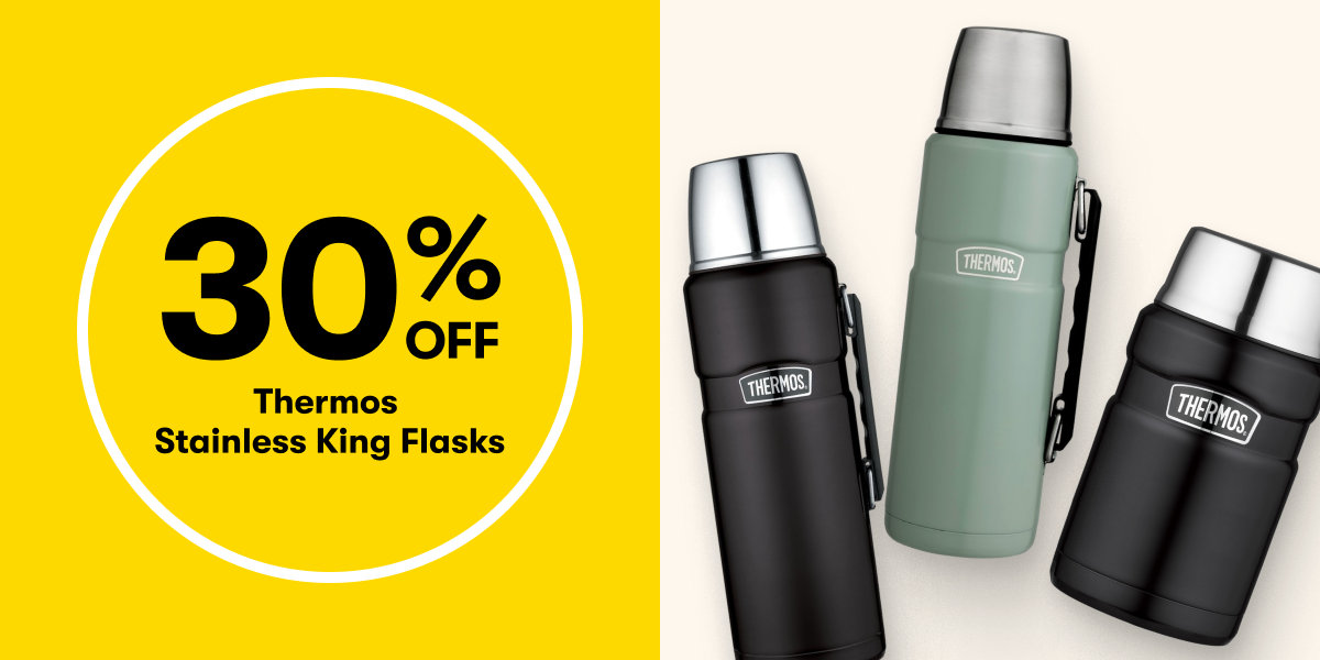 30% OFF Thermos Stainless King Flasks