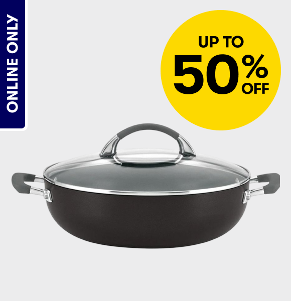 ONLINE ONLY | UP TO 50% OFF