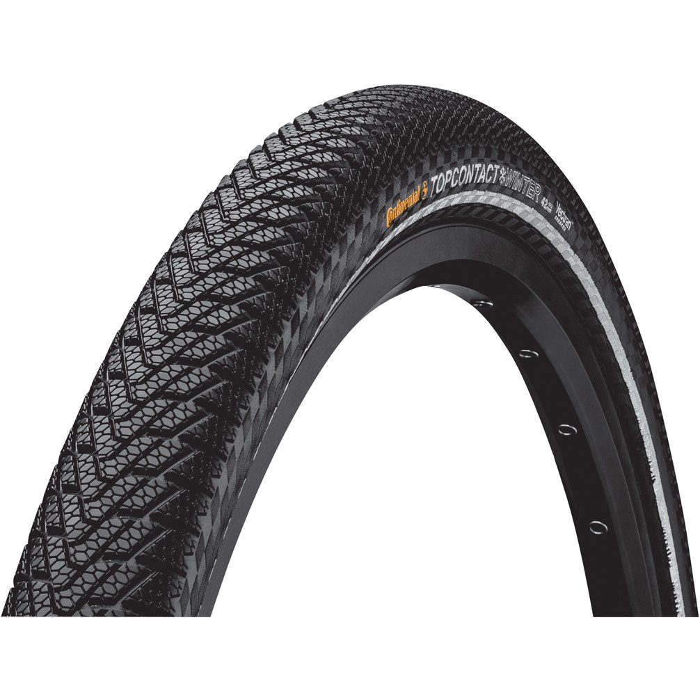 Continental Top Contact Winter II Premium E-Bike Faltreifen ECE-R75 - 28'' - schwarz Reflex