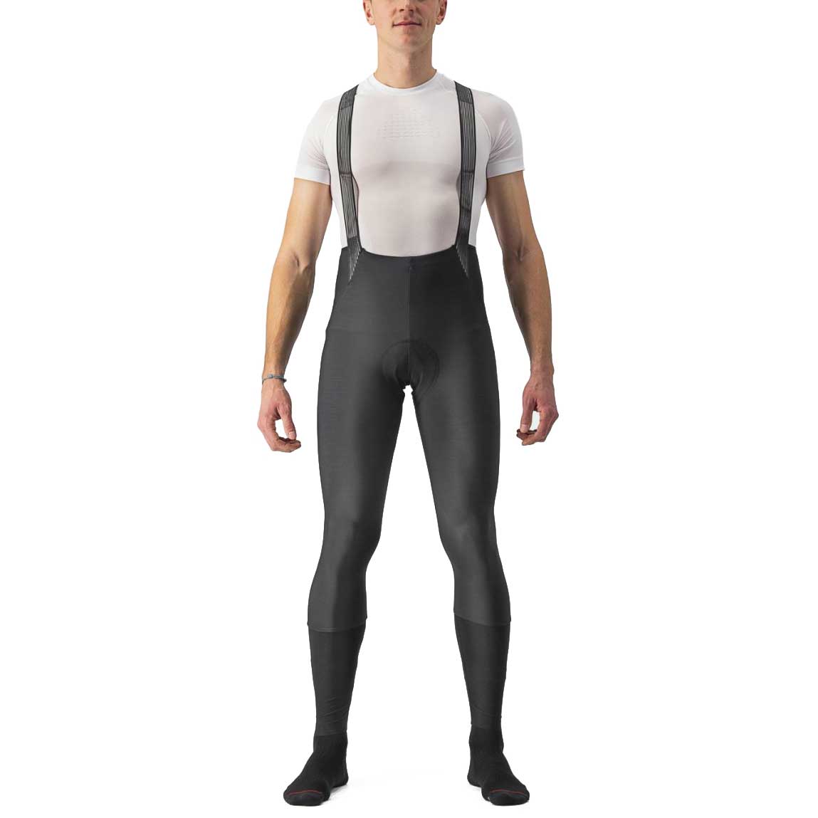 Castelli Semifreddo Trägerhose Herren - schwarz 010