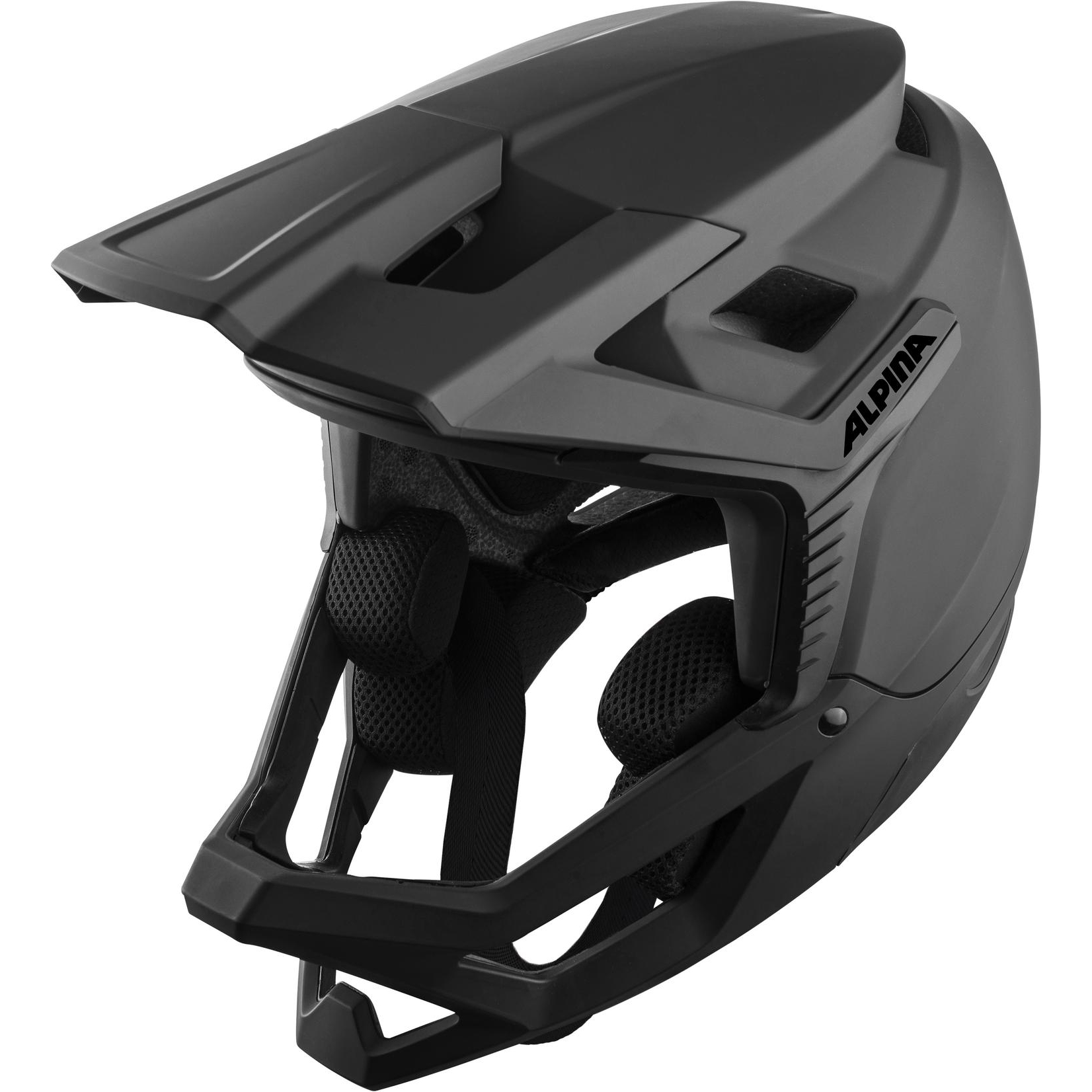 Alpina Roca Fullface Helm - black matt