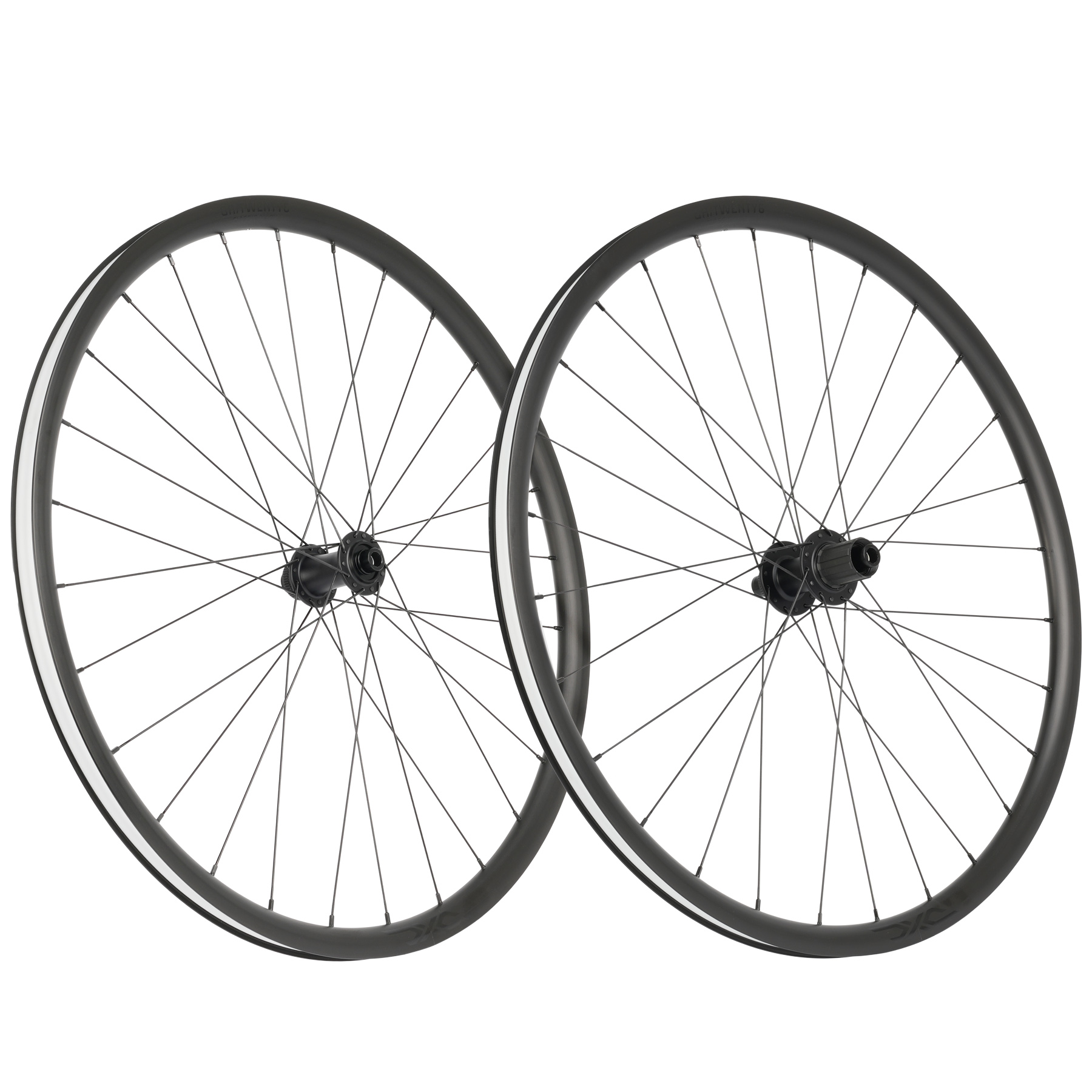 DXC GR/TWENTY6 Classic Gravel Laufradsatz - 28“ | Aluminium | Centerlock - 12x100 mm | 12x142 mm - HG-EV - schwarz