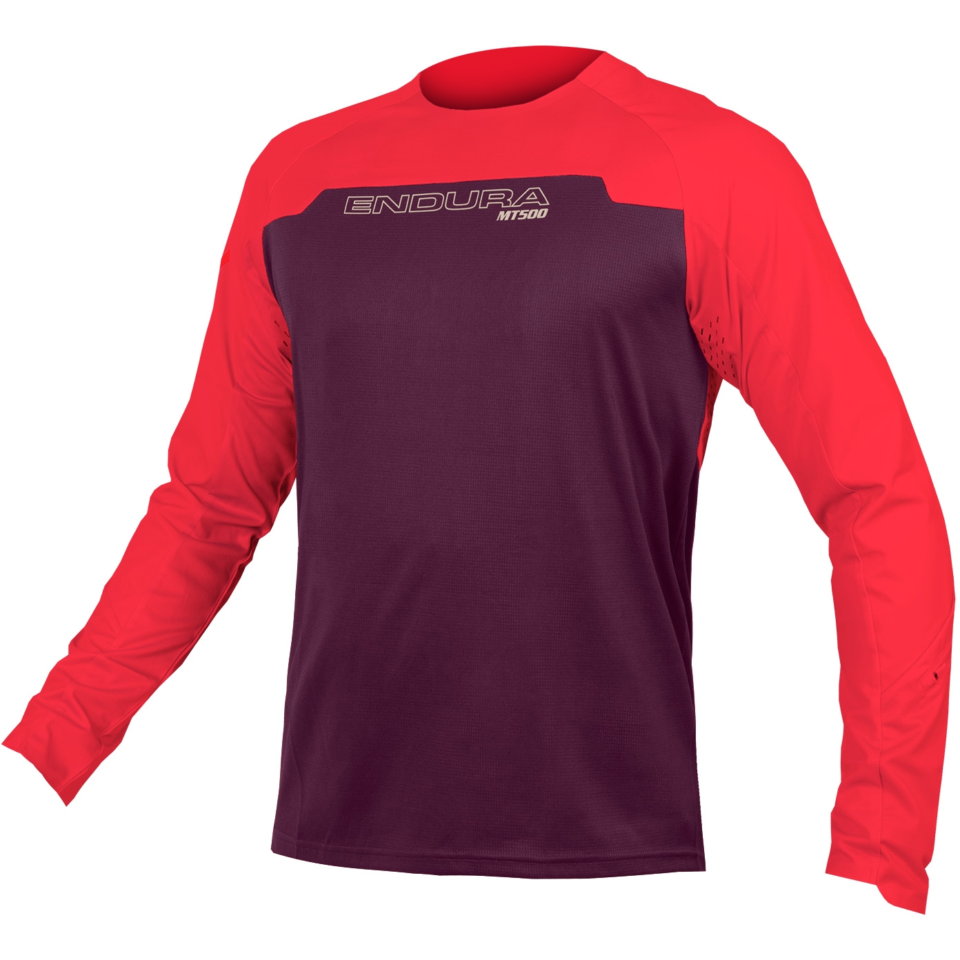 Endura MT500 Burner Langarmtrikot Herren - aubergine