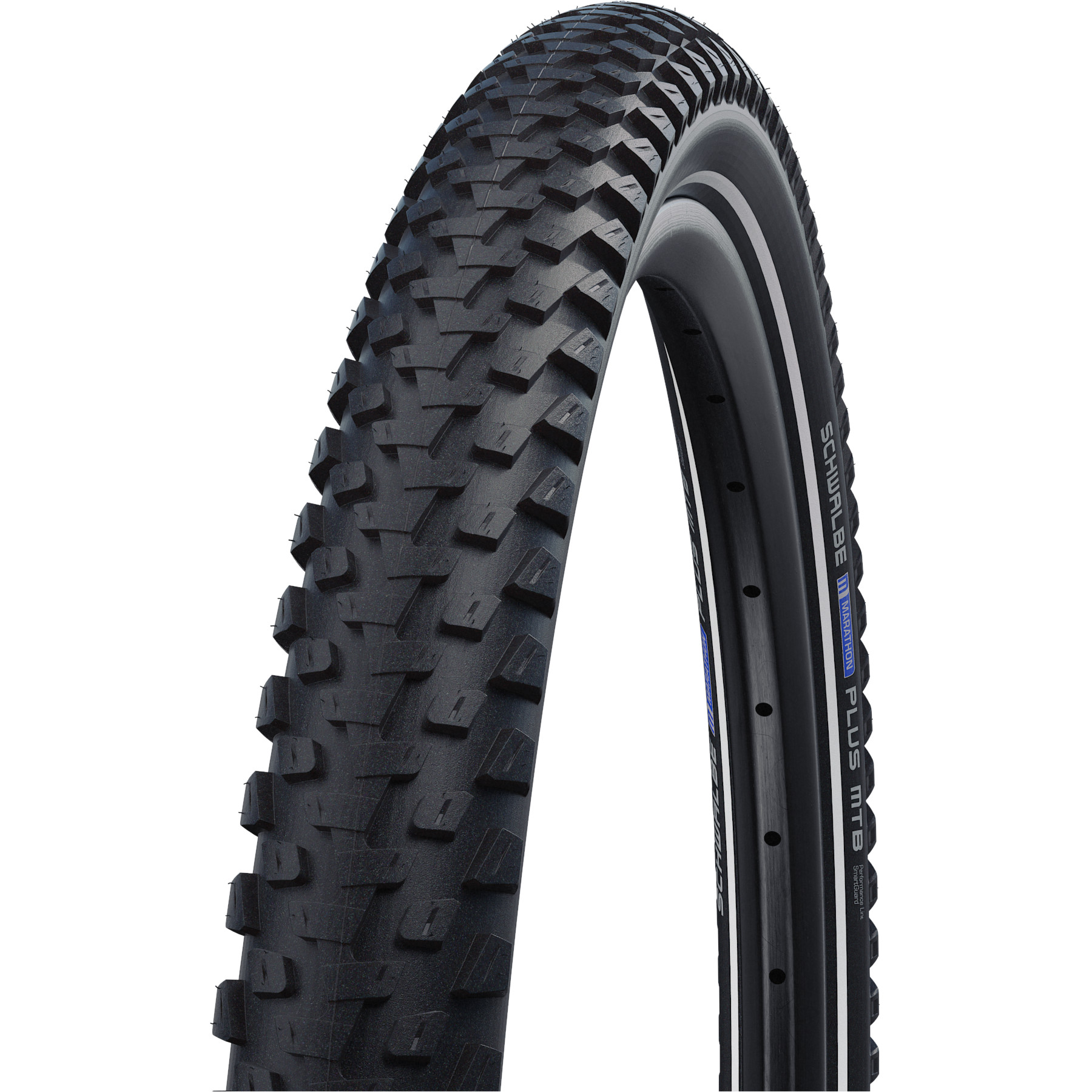 Schwalbe Marathon Plus MTB Drahtreifen - Performance | Addix | Smart Guard - ECE-R75 - 26'' | Black Reflex