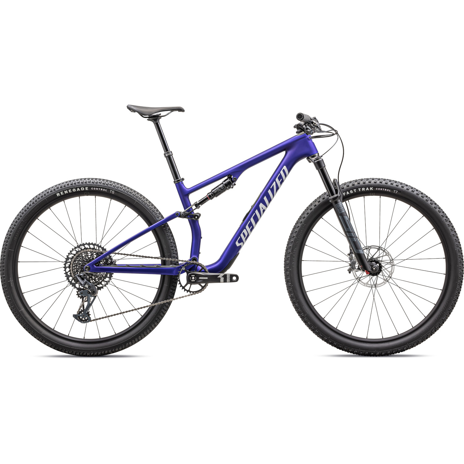 Specialized EPIC 8 COMP - 29'' Carbon Mountainbike - 2024 - metallic sapphire / white