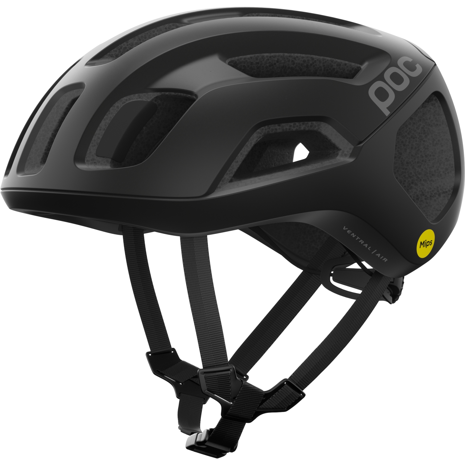 POC Ventral Air MIPS Helm - 1037 Uranium Black Matt