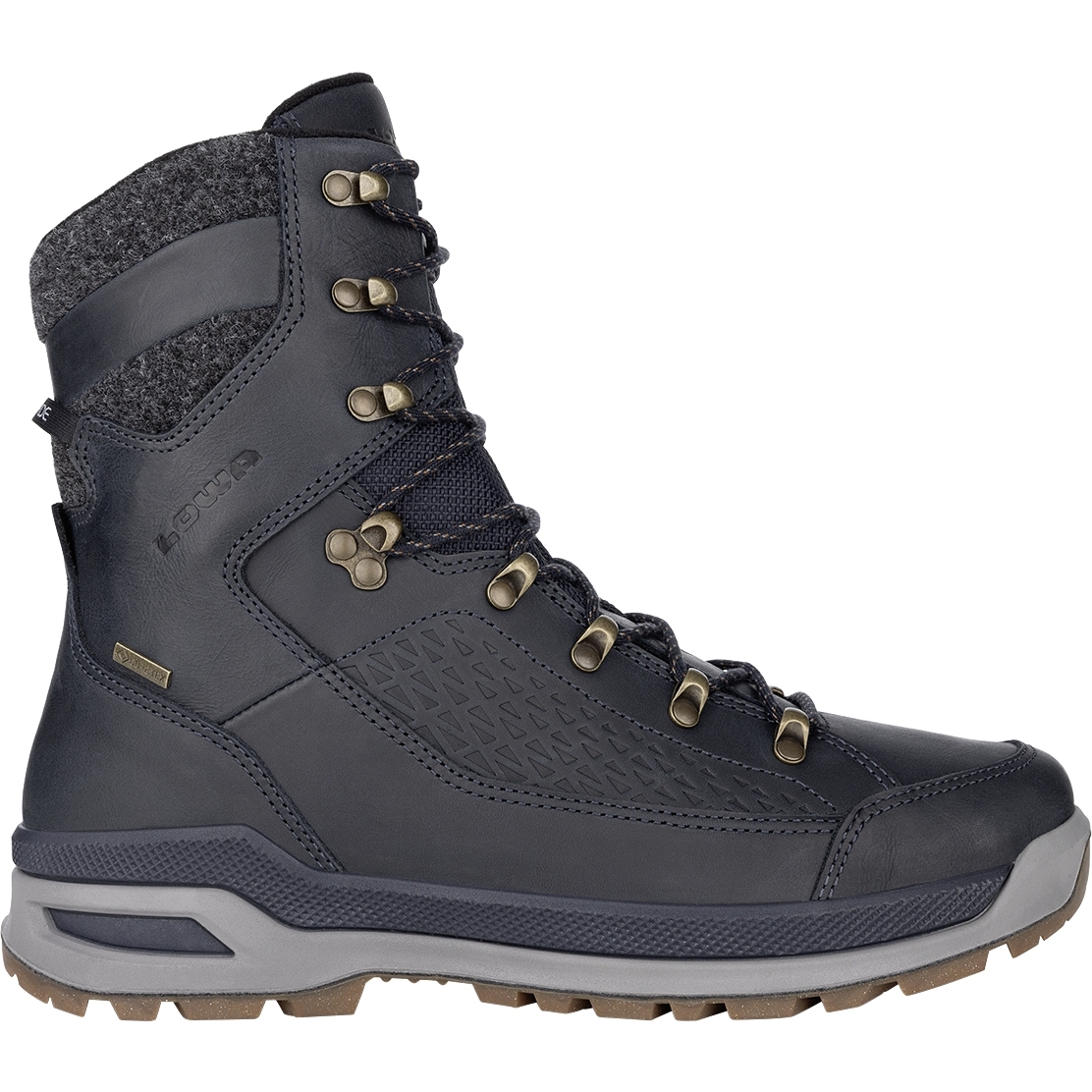 LOWA Renegade EVO Ice GTX Winterstiefel Herren - navy/dark grey