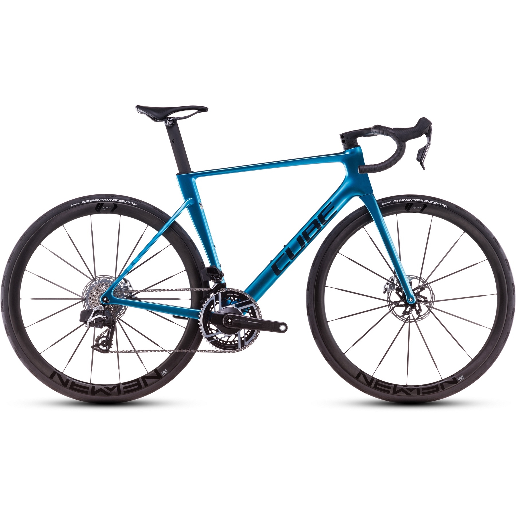 CUBE LITENING AIR C:68X SLX - Carbon Rennrad - 2025 - chromeblue / carbon