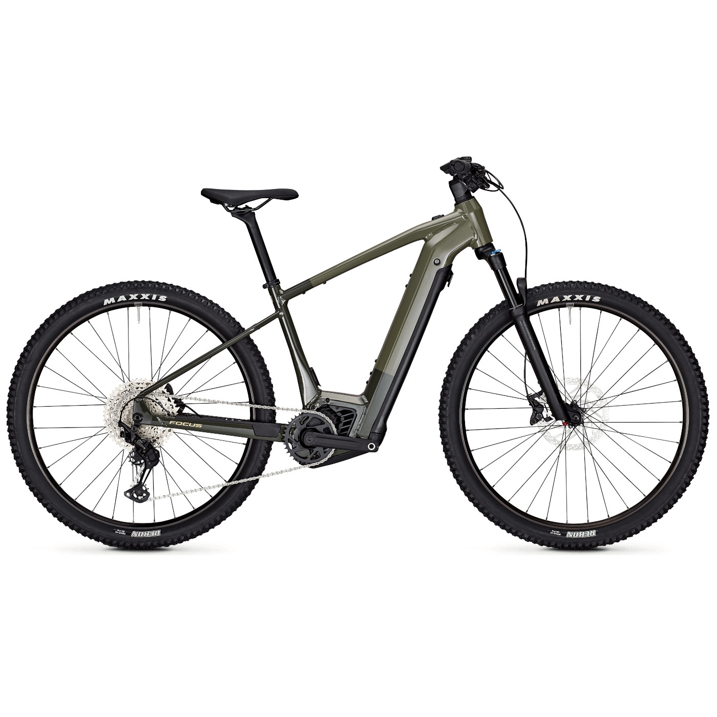 FOCUS JARIFA² 6.9 - E-Mountainbike - 2024 - Urbangreen / Huntmansgreen glossy