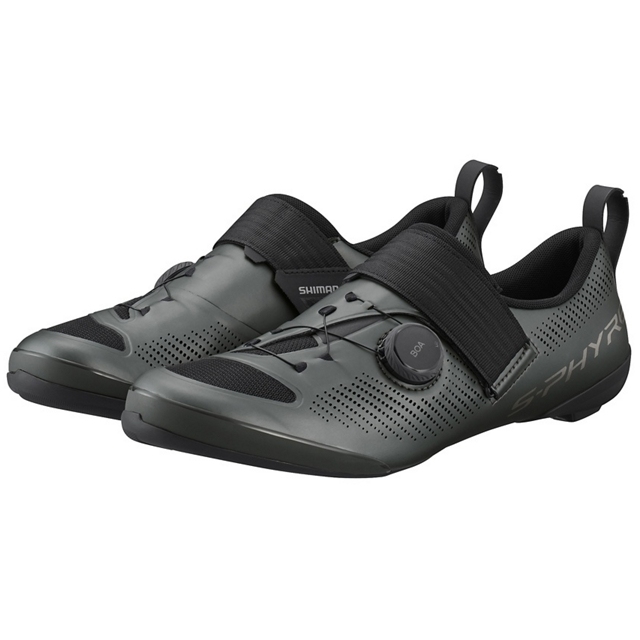 Shimano S-Phyre SH-TR903 Triathlonschuhe Herren - Matte Gunmetal