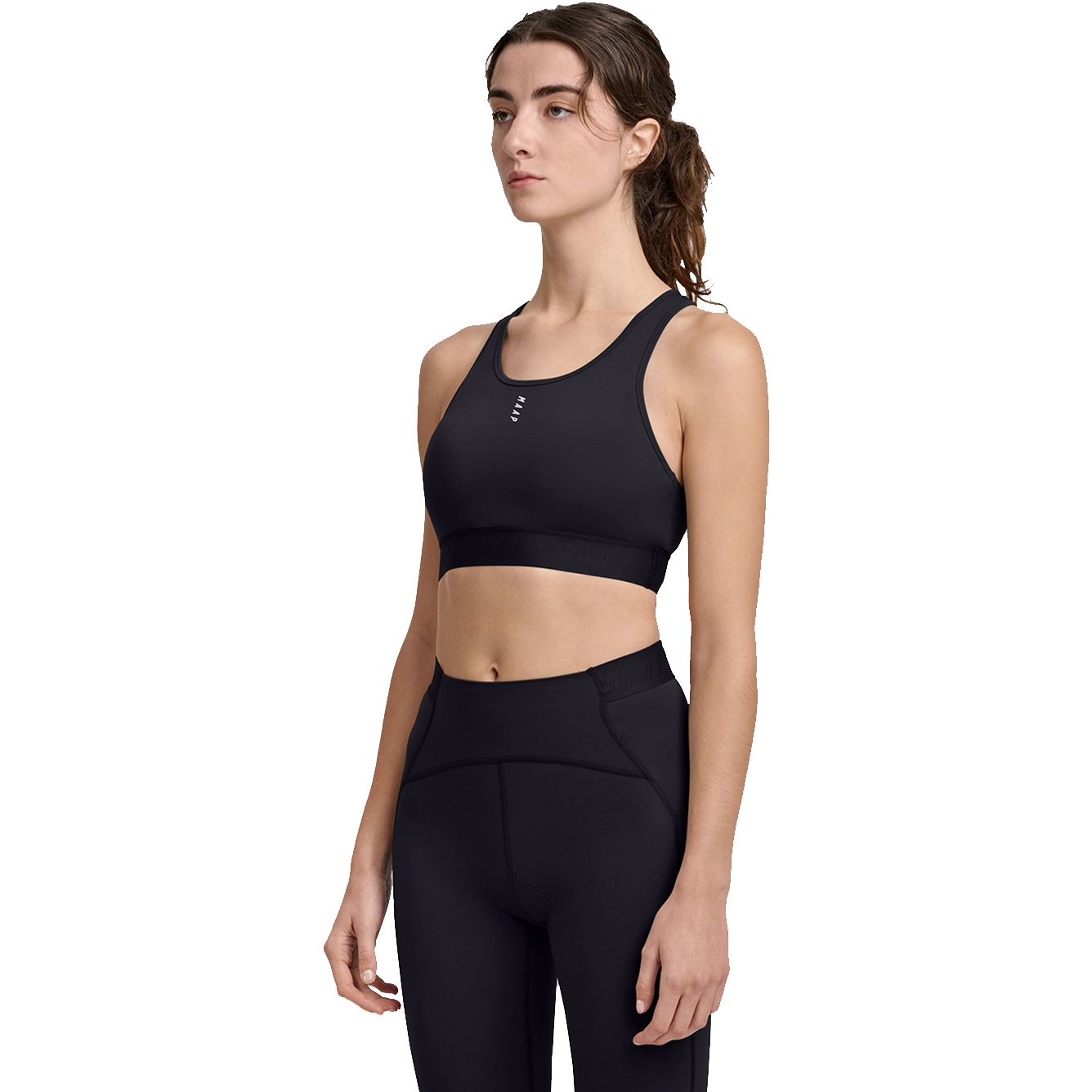 MAAP Sequence Crop Bra Top Damen - schwarz