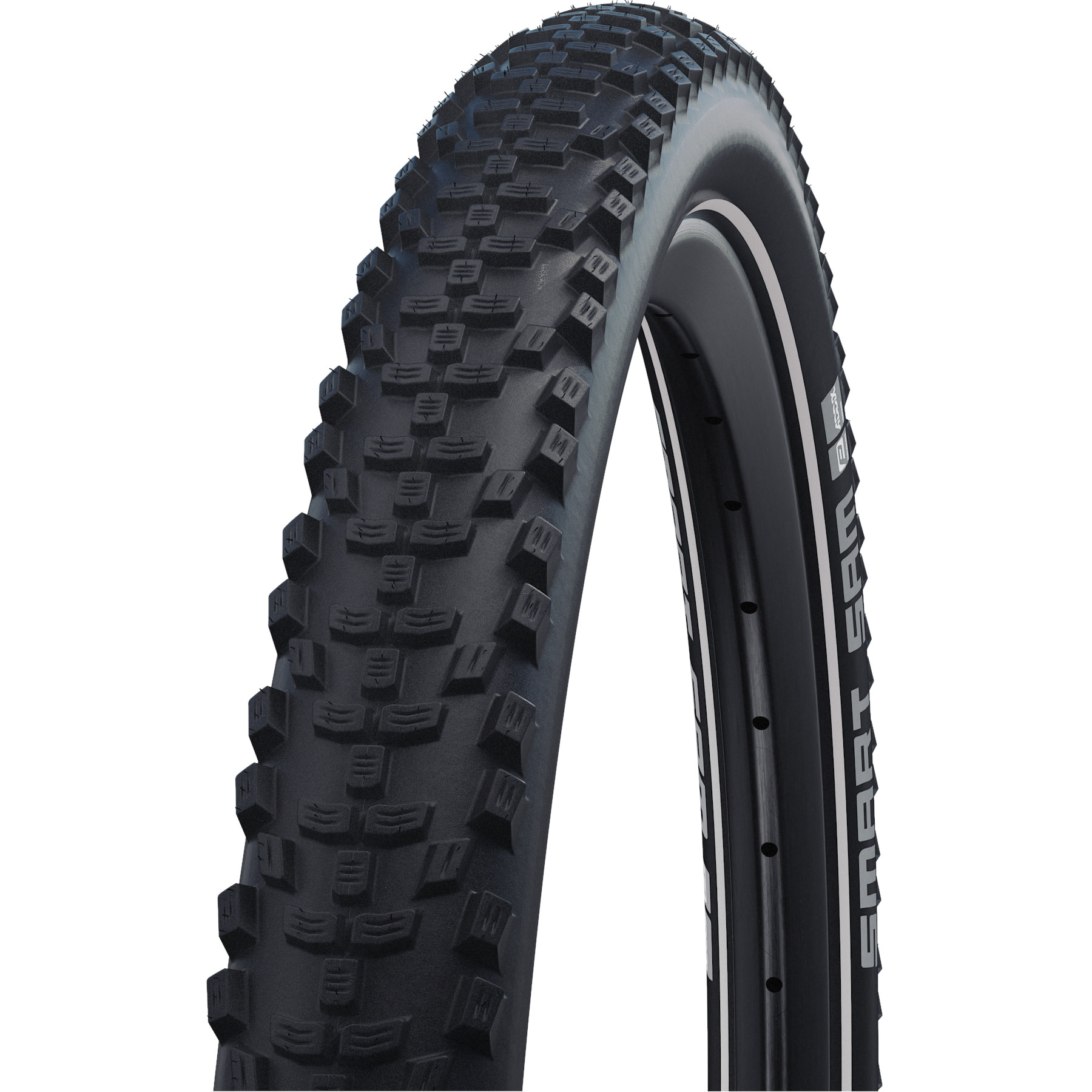 Schwalbe Smart Sam Drahtreifen - Performance | Addix | DD - Race Guard | ECE-R75 - 27.5x2.60'' | Black Reflex