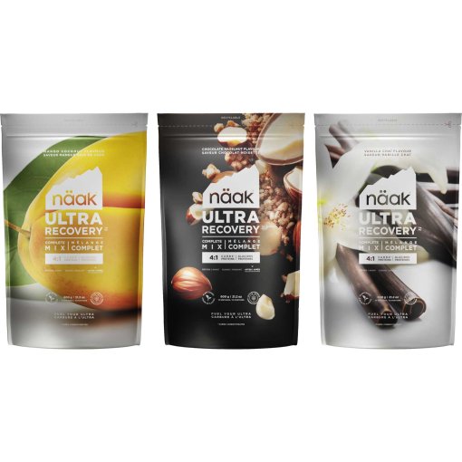 Näak Ultra Complete Recovery Mix - Eiweiß-Kohlenhydrat-Getränkepulver - 600g - Mango-Kokosnuss