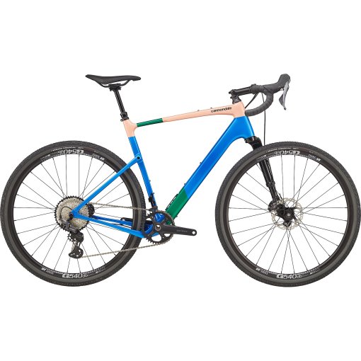 Cannondale TOPSTONE Carbon 2 Lefty - Gravelbike - 2024 - electric blue