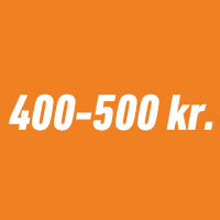 400-500 kr.