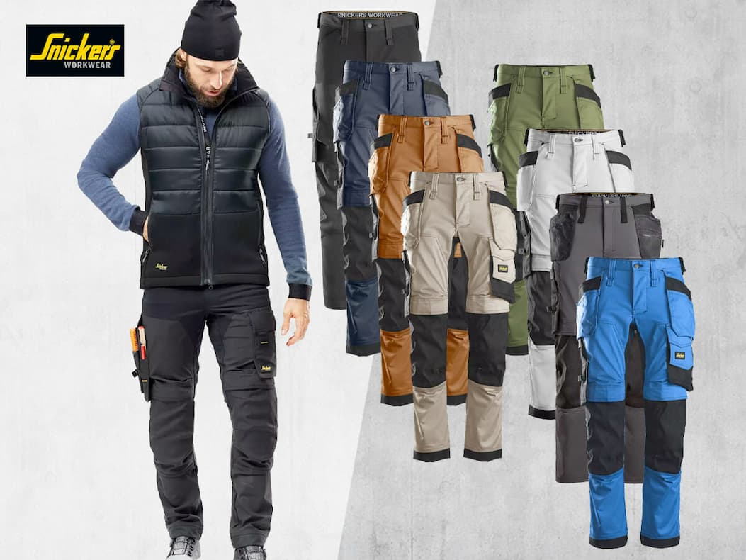 Topkvalitet på bukser fra Snickers
