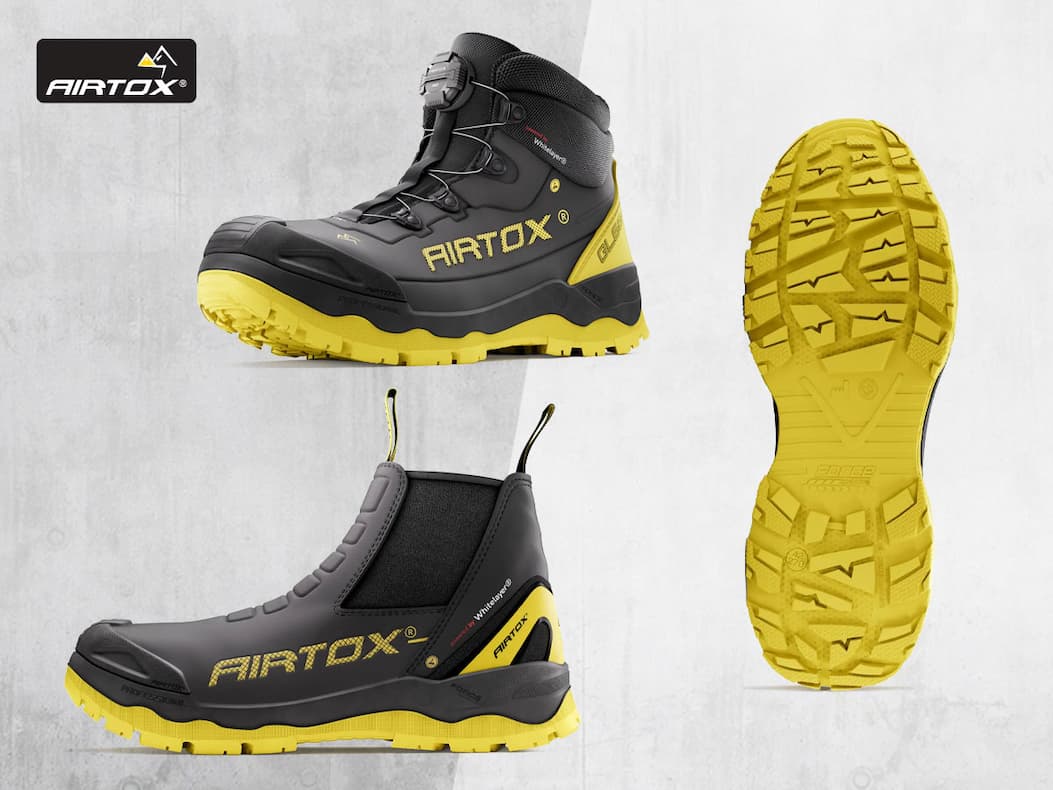 Nye sort/gule designs fra Airtox